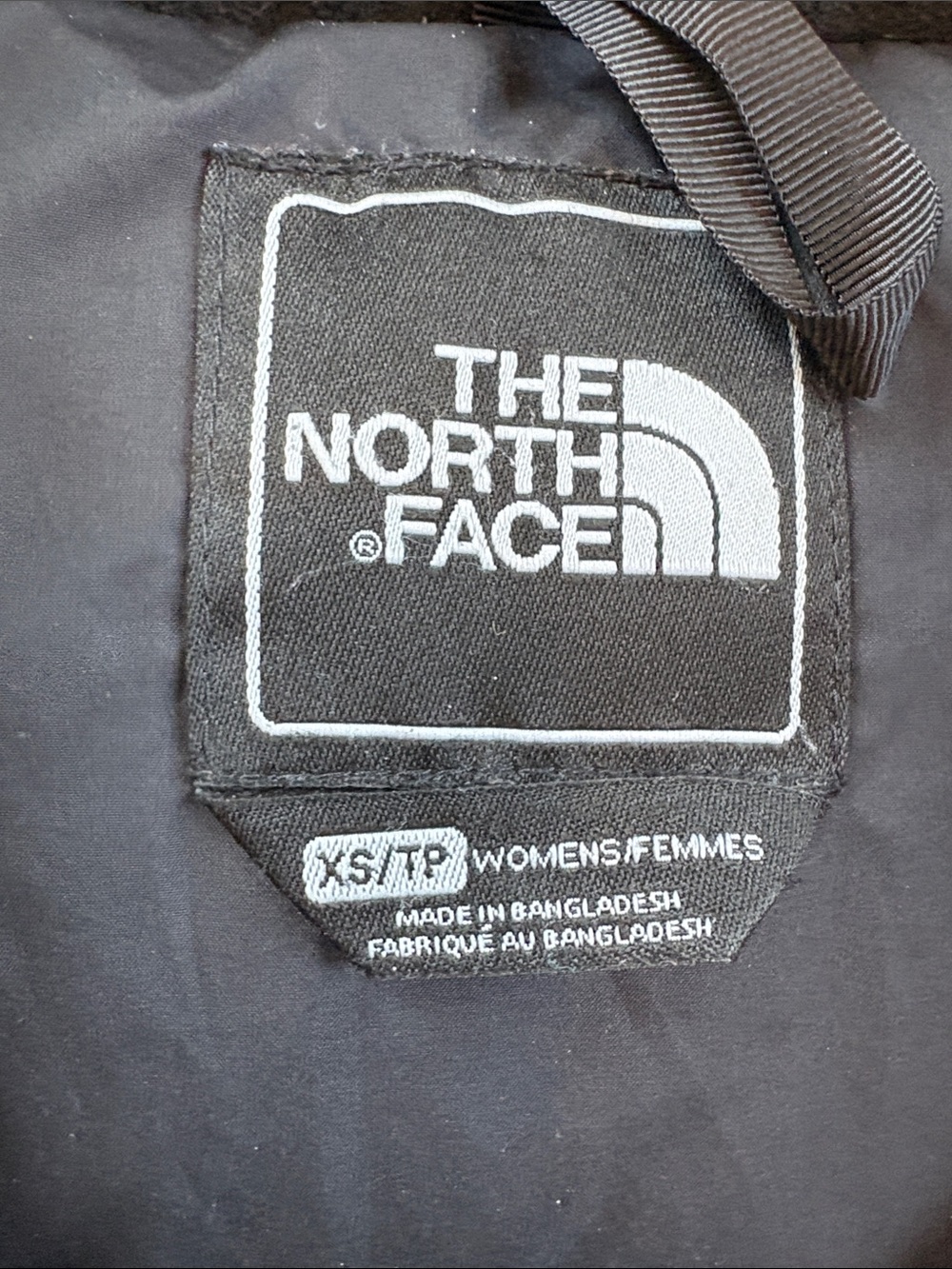 North Face Nuptse Black Insulated 700 Down Jacket Women’s XS - Picture 3 of 16